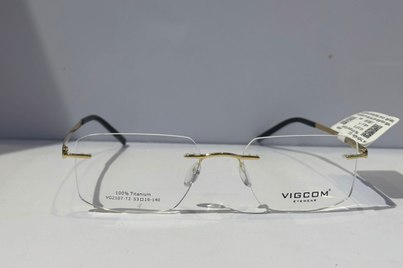Gọng kính cận VIGCOM, VG2107 Titanium