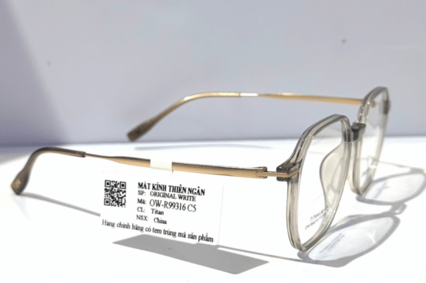Gọng kính cận ORIGINAL WRITE, OW-R99316 Titanium-IP