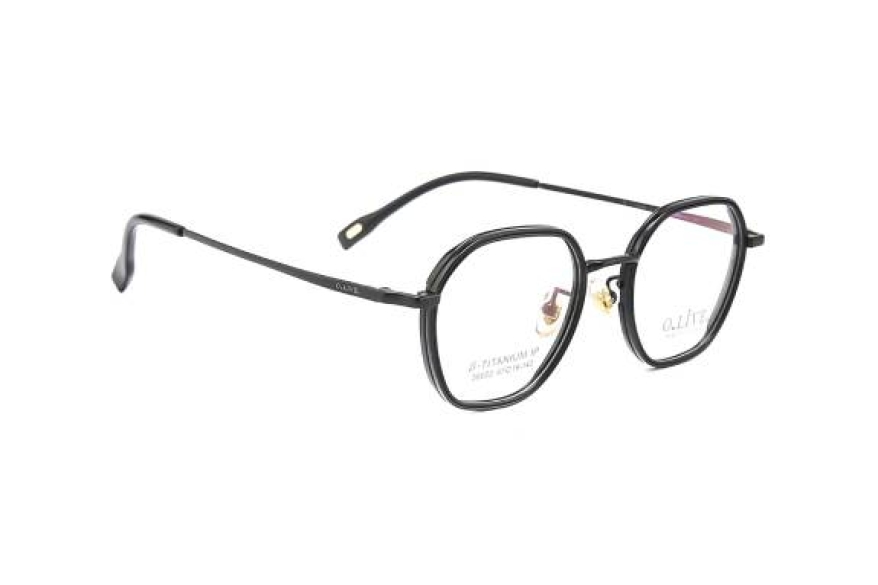 Gọng kính cận Titanium Olive - 58022