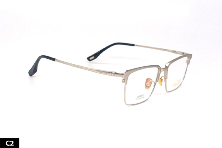 Gọng kính titanium nguyên khối OLIVE 90003